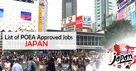 poea teaching jobs in japan|Jobs in Japan for Filipino Approved by POEA.